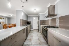  20 Trebbiano Drive Cessnock NSW 2325 $530,000 Perfect for the family looking for space and style, serviced by ducted air conditioning, quality fixtures and floor coverings through out, this is a must inspect! – Large master bedroom with walk-in robe and ensuite capped off by quality shutters – The four remaining bedrooms are all of a generous size with built-in wardrobes – Beautiful main bathroom with plenty of natural light and separate toilet – The high end kitchen is the heart of the home with stone bench tops, 5-burner gas cook top, stainless appliances and walk-in pantry – Large open plan family/dining area with a separate lounge room which could be used as the kids area! – Covered outdoor area for all your entertaining needs, fully landscaped yard front and back – Double garage with automatic doors with access to the backyard for your trailer or ride on mower – Sitting at the entrance to the vineyards, short drive to Cessnock CBD and a stones throw to Mt View High School... 