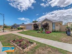  3 WICK LINK BUTLER WA 6036 $449,000 Beautiful home set on a quite side street and backing onto parkland. Built by Dale Alcock this quality home offers over 215 m2 of internal living space plus garage, porch and alfresco. If you are seeking an immaculately presented property, you can not go past this one!4 Double bedrooms all with robes Plus a study – large enough for a 5th bedroom Master suite with parents retreat and his and her robes Expansive kitchen with dishwasher and neutral colour tones 2 well appointed bathrooms including ensuite Double basin’s in the ensuite with separate toilet Separate home theater Huge open plan meals and family room Ducted air-conditioning throughout Laundry room adjacent to kitchen 2 door linen cupboard offers extra storage Alfresco overlooking parkland Manicured gardens, reticulation powered by the community bore Double remote garage with secure shoppers entry Located in The Greens Estate meaning reduced water bills from wind powdered bore... 