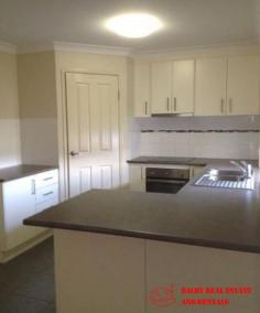  46 Wyley Street Dalby QLD 4405 $230,000 Well appointed large 4 bedroom quality family home with - ducted air-conditioning throughout, dishwasher, built- in robes & carpet in all bedrooms, open plan dining area with tiled floors, separate carpeted lounge room, covered B-B-Q area, secure parking in double roller door garage and has fenced rear yard for pets. Situated close to Dalby Christian School..... Owners are ready to sell so now is a good time to look at a great value buy.... 