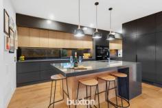  5A Merilyn Way Frankston South VIC 3199 $2,300,000-$2,530,000 Architecturally designed to optimise expansive views to Westernport, this breathtaking 5-bedroom residence effortlessly incorporates family functionality with a stunning use of natural elements. Rammed earth & Spotted Gum are standout features - combined with soaring ceilings and vast amounts of glass, this incredible family showstopper will quite literally take your breath away. Privately positioned at the end of a long driveway on approx. 2684sqm, auto gates open to reveal a truly spectacular home - step inside, and its interiors will instantly surpass all expectations. From the entrance hall, the views are immediately evident – whether reclining in the awe-inspiring living/dining area with suspended fireplace, or preparing meals in the state-of-the-art Miele kitchen, the home’s elevated position above the Peninsula will always impress. An HIA-award-winning bathroom with decadent freestanding bath stars in the master retreat which also enjoys sweeping vistas of the region. A guest bedroom with ensuite is also located on this level whilst three more bedrooms, a lounge area and family bathroom are all separately zoned – perfect for kids or extended family members. With a host of luxury inclusions only a visit will uncover, among the highlights are jaw-dropping infinity edge pool, outdoor kitchen, automated blinds, ducted vac, zoned heating/cooling, home office, Sonos sound, wine cellar, comprehensive security, aquarium and double auto garage. The home also benefits from incredible amounts of storage throughout. In a peaceful low-traffic cul-de-sac – this really is a once in a lifetime opportunity. 