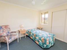  48/7 Severin Court Thurgoona NSW 2640 $80,000 Set within a secure gated complex, this neat 1 bedroom unit has plenty to offer including ensuite bathroom with easy access to the shower, split system heating and cooling, built in robes and ceiling fan in the bedroom and lounge room & kitchenette with microwave. For an additional but affordable cost, delicious home-style meals are prepared daily for your convenience and served in the community centre which is located right near your unit. The community centre is the heart of the village where residents enjoy entertainment and social activities. The village managers take pride in working with the senior community, providing exceptional service and working tirelessly to ensure that all the residents live in a friendly, safe and secure environment. * Pet (under 5kg) considered upon application... 