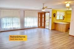  1/11 GOVERNMENT ROAD SOUTH WEST ROCKS NSW 2431 $359,000 Two bedroom freestanding villa in a great corner location near the Macleay River. Elevated to catch the seabreezes and with a nice outlook the property features a double lock up garage, air-conditioned bedrooms and kitchen, open plan living, extra wc to laundry, internal access from the garage and a great screened outdoor area perfect for a BBQ. This property offers a great opportunity to enter the South West Rocks real estate market. Inspections by appointment only. 
