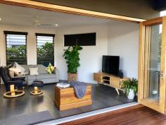  2/9 Margaroola Ave BIGGERA WATERS QLD 4216 $768,000 3 Bedrooms, 2.5 Bathrooms, DLUG Sprawling open plan Villa built in 2017 with an innovative & efficient design Solid well built construction with additional features Including- 2.4 Metre Rosewood Timber Bi Fold Doors, Rosewood timber servery window, 2.7 Metre ceilings, Retractable fly screens, Stylish, large ensuites, Multiple outdoor living options, Extremely cool home with natural North/South airflow, Expansive Street frontage, Established gardens with fully reticulated watering system, 3x Split System air-conditioners, Internal cavity sliding doors throughout, Highland Gas cooktop, Pyrolytic Smeg Oven, Bosch Dishwasher, Floor to ceiling tiles in the bathroom, External Marine Grade Plywood & wiring on Balconies. Finally, this location has to be lived to be appreciated. It is a quiet coastal enclave surrounded by waterways, Parks,Cafes, Restaurants, Shops & Transport close at hand.. 