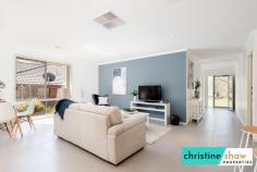  38 McCrae Street Queanbeyan West NSW 2620 $610,000 - $650,000 CHRISTINE SHAW PROPERTIES HAS STRICT PROCEDURES IN PLACE TO PROTECT OWNERS AND BUYERS. BUYERS WILL BE ISSUED WITH GLOVES AND DISINFECTANT WIPES IN ORDER TO ENTER THE PROPERTY. BUYERS HAVE TWO WAYS OF VIEWING THIS PROPERTY AT A TIME TO SUIT YOU: 1. PRIVATE INSPECTION BY APPOINTMENT ONLY 2. REMOTE VIEWING VIA FACETIME OR ZOOM OR SKYPE PLEASE CONTACT CHRISTINE SHAW ON 0405135009 TO SCHEDULE A TIME TO SUIT YOU. This four bedroom ensuite home is located in a quiet Estate, ready for you to start making your own family memories. On offer is a home that has two living areas – perfect for those families who like to spread out – as well as a pergola outside. The home has been repainted both inside and out, with new carpets and is ready for you to move in. This warm and inviting home has a combined formal lounge/dining room, and a great sized family room. The kitchen is just a few metres away from the pergola, making it ideal for entertaining family and friends on a lazy Sunday afternoon. There is minimal traffic for your children, and the Reserve across the road means no homes will be built there. Your comfort during summer and winter is assured with ducted gas heating and evaporative cooling. Acres of greenery is nearby just a hop, skip and jump away. Features include: – 2004 construction with Reserve across the road – Freshly painted throughout plus new carpets – North facing living/dining room and family room and pergola – Four bedroom ensuite home in quiet location – Combined formal lounge and dining room, plus family room – Kitchen with good sized pantry space and breakfast bar – Gas cooktop and electric wall oven – King sized master bedroom with walk in robe – Remaining queen sized bedrooms with built-in robes – Bathroom with separate bath and shower; and separate toilet – Large laundry with lots of cupboard space – Internal access to double garage – Ducted Gas Heating and Evaporative Cooling.. 