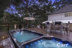  20 Sylvan Grove Glenhaven NSW 2155 $2,250,000 Nestled down a private drive on a picturesque 4,000m2 parcel of land. Enjoy the tranquil bush setting this luxurious Denton Home has to offer. This magnificent home showcases expansive formal and informal living zones extending out to an extensive covered alfresco entertaining area, huge balcony plus large deck with a swim spa. Boasting an idyllic connection to the bush and wildlife that can be appreciated from every room. Located in a family friendly pocket within minutes to local school, shops, community facilities and transport. Take the opportunity to view this lifestyle masterpiece. Property Features: • Grand entrance atrium with high ceilings greets you upon entry • Expansive formal lounge room with fireplace is situated directly off the entrance foyer • Large private Director's office with access to powder room • Centrally located chef's kitchen boasts stone benchtops, huge island bench, gas cooktop and quality stainless steel appliances • Huge sun drenched meals conservatory sits adjacent to the kitchen with an impressive bush outlook • Extensive casual living area features cosy fireplace and extends to the huge hand-made terracotta tiled balcony • Palatial master suite enjoys an extravagant marble ensuite, huge walk in robe and private balcony with tranquil bush views • Built in robes to the other three king-sized bedrooms • Italian marble family bathroom with bath and double vanity services upstairs accommodation, with a powder room conveniently located on the lower level • Multiple outdoor entertaining areas including generous covered alfresco dining with built in woodfire pizza oven and endless bush views seamlessly transitions from the indoor living • A small step up to the large entertaining deck with relaxing duo 8 seater spa and heated swim spa • Some additional features include: ducted reserve cycle air conditioning, plantation shutters, external CCTV system, solar panels, automatic triple car garage with internal access, large walk in linen cupboard, beautifully landscaped, easy care lawn and gardens and so much more… 