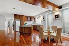  6A Blackmore St Sunshine North VIC 3020 $645,000 - $695,000 The luxury of generous dimensions and the ease of a low-maintenance design emphasize the success with which this inviting modern residence meets every lifestyle need. A living/dining area defined by great proportions, gleaming polished floorboards and access to a covered deck in the private courtyard illustrates the appeal of downstairs spaces that are served by an open-plan kitchen where timber cabinetry and stainless steel appliances perform perfectly. Three bedrooms, each with its own split system heating/cooling, and two bathrooms deliver exceptional upstairs accommodation, highlighted by a main bedroom featuring walk-in robes, balcony outlooks and an elegant ensuite. A secure garage completes an ideal scenario - from either lifestyle or investment perspectives - conveniently close to Sunshine North Primary School, the Victoria University campus, Dempster Park and all the shops and services of Sunshine Marketplace   