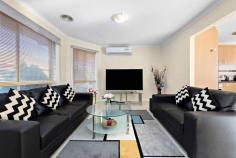 Unit 2/24-26 Chatsworth Avenue Ardeer VIC 3022 $480,000 - $520,000 Enjoying a quiet one-of-four position that’s within easy reach of amenities, these friendly surrounds bring the family appeal of this immaculate three-bedroom villa into clear focus. Clean light and a bright palette emphasise the character of well-sized semi-open living complemented by a separate dining zone and kitchen featuring generous cabinetry and breakfast bar. Inviting bedrooms sharing central bathroom offer ideal family proportions while north-facing gardens are entirely appealing today with landscaping potential that makes the future even more attractive. Full-size laundry, ducted heating throughout and secure garaging deliver complete comfort and convenience within walking distance of Kororoit Creek, schools and Ardeer Station. 