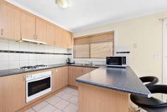  Unit 2/24-26 Chatsworth Avenue Ardeer VIC 3022 $480,000 - $520,000 Enjoying a quiet one-of-four position that’s within easy reach of amenities, these friendly surrounds bring the family appeal of this immaculate three-bedroom villa into clear focus. Clean light and a bright palette emphasise the character of well-sized semi-open living complemented by a separate dining zone and kitchen featuring generous cabinetry and breakfast bar. Inviting bedrooms sharing central bathroom offer ideal family proportions while north-facing gardens are entirely appealing today with landscaping potential that makes the future even more attractive. Full-size laundry, ducted heating throughout and secure garaging deliver complete comfort and convenience within walking distance of Kororoit Creek, schools and Ardeer Station. 