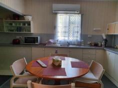  4 COULSON STREET BLACKBUTT QLD 4306 $200,000 This clean and tidy, well presented house has 2 bedrooms, a large Kitchen/dining room area with a electric stove and a warm cozy wood heater. It has ceiling fans throughout, 2 split systems, 2 bathrooms, laundry, Solar is connected. Has a large shed, this property is on 2681sqm block.. 