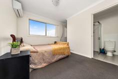 37/17 Wimmera Street Harrison ACT 2914 $485,000+ This well designed 3 bedroom townhouse is located in the convenient suburb of Harrison, minutes' drive to Gungahlin town centre. Ideally suited to a first home buyer, investor or young family, the property is very close to local shops and schools, with beautiful parks and ponds just a short stroll down the road. Set across 2 levels, the downstairs features a spacious open plan kitchen, dining and living area that opens directly onto a sunny private courtyard. The contemporary kitchen boasts stone benchtops, gas cooking and an island bench with double sink and breakfast bar. Upstairs you'll find a Master Bedroom with a walk in robe and modern 2-way bathroom which leads through to a second bedroom with a built in robe. Bedroom 3 also has a built in robe and would be perfect for use as a study or guest room. A single automatic garage with internal access offers plenty of additional storage space, while an extra car space makes visitor parking easy for friends and family. With public transport and the new light rail on your doorstep, this fabulous home delivers ultimate convenience within a modern and peaceful setting. Features: • 	 Contemporary, light-filled townhouse • 	 Ultra convenient location • 	 Open plan kitchen, dining and living • 	 Living room opens onto private courtyard • 	 Kitchen with gas cooking, stone benchtops • 	 Master Bedroom with walk in robe • 	 Ensuite-style dual access bathroom with modern fixtures • 	 2 additional bedrooms with built in robes • 	 Secure and sunny courtyard • 	 Single lockup garage • 	 Extra car space • 	 Directly opposite school • 	 Minutes' walk to light rail, shops, restaurants, gyms and parks • 	 Currently rented at $520 per week on a month to month lease Stats: Build: 2014 Ground: 43m2 Upper: 38m2 Garage: 20m2 Body Corp: $531.30 pq Rates: $1,534.48 pa Land tax: $1,766.12 pa EER: 6.0 FEATURES: • 	 Air Conditioning • 	 Built-In Wardrobes • 	 Close To Schools • 	 Close To Shops • 	 Close To Transport • 	 Secure Parking.. 