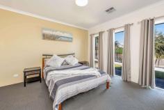 2 Poseidon Way Glenfield WA 6532 $443,000 This charming home is so well located with the beach being less than 200 metres the park 50 metres and the bus stop even closer at 20 metres 2 Poseidon Way has been tastefully decorated in beachy colours and boasts a large open plan kitchen, great flow from dining out to alfresco with plenty of seating and easy care gardens with fruit trees, and expansive sea views to the northwest. It's north facing aspect means you will get the full benefit of warming winter sun. The bedrooms are a generous size size, all carpeted and all with 12kw ducted air-conditioning. There is even the added bonus of a study nook off the kitchen with lots of room to spread out. There is plenty of room in the garage to store the man toys, and it has access to the back yard. Another very welcome feature is an outside shower, so you can wash off the kids and the dog after that refreshing ocean swim! Please call Janette Brennan on 0417 091 665 to view this amazing property. Property Features: • 	 580sqm block • 	 Easy care raised garden beds • 	 Constructed early 2014 • 	 Access to back yard through garage • 	 3.1m high ceilings • 	 Large corner pantry • 	 excellent window treatments • 	 4 stn Auto reticulation system • 	 Water rates: (for period 01/07/2019 to 30/06/2020) - $1,463.15 • 	 Council rates: $2,650.00 FEATURES: • 	 Air Conditioning • 	 Built-In Wardrobes • 	 Close To Schools • 	 Close To Shops • 	 Close To Transport • 	 Garden.. 