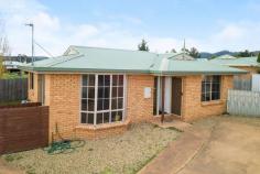  4/3 Horsham Road Oakdowns TAS 7019 $335,000 This neat two bedroom villa is well featured throughout and is one of six at this sort-after address. The property has received excellent improvements over the time of the current ownership by way of a renovated kitchen and bathroom, internal repaint and carpet, the addition of a paved car space providing OSP for two and a covered outdoor entertaining patio. These upgrades have elevated this villa beyond its original design, making it a standout in comparison. This residence offers good size rooms, quality updates, a free flowing floor plan and a good outdoor area, all set on a level allotment that is conveniently located to all services which makes this property an attractive proposition for investment to add to your portfolio or for live-in purposes. If you are looking for a sound investment, this one is for you. FEATURES: • 	 Air Conditioning • 	 Built-In Wardrobes • 	 Close To Schools • 	 Close To Shops • 	 Close To Transport • 	 Updated Kitchen And Bathroom.. 
