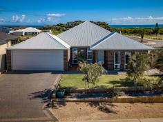  2 Poseidon Way Glenfield WA 6532 $443,000 This charming home is so well located with the beach being less than 200 metres the park 50 metres and the bus stop even closer at 20 metres 2 Poseidon Way has been tastefully decorated in beachy colours and boasts a large open plan kitchen, great flow from dining out to alfresco with plenty of seating and easy care gardens with fruit trees, and expansive sea views to the northwest. It's north facing aspect means you will get the full benefit of warming winter sun. The bedrooms are a generous size size, all carpeted and all with 12kw ducted air-conditioning. There is even the added bonus of a study nook off the kitchen with lots of room to spread out. There is plenty of room in the garage to store the man toys, and it has access to the back yard. Another very welcome feature is an outside shower, so you can wash off the kids and the dog after that refreshing ocean swim! Please call Janette Brennan on 0417 091 665 to view this amazing property. Property Features: • 	 580sqm block • 	 Easy care raised garden beds • 	 Constructed early 2014 • 	 Access to back yard through garage • 	 3.1m high ceilings • 	 Large corner pantry • 	 excellent window treatments • 	 4 stn Auto reticulation system • 	 Water rates: (for period 01/07/2019 to 30/06/2020) - $1,463.15 • 	 Council rates: $2,650.00 FEATURES: • 	 Air Conditioning • 	 Built-In Wardrobes • 	 Close To Schools • 	 Close To Shops • 	 Close To Transport • 	 Garden.. 