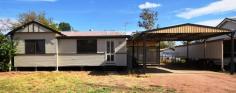 28 QUAIL STREET LONGREACH QLD 4730 $135,000 Looking to escape the rental market and find that piece of Longreach to call home? Look no further than this three-bedroom, one-bathroom home on Quail Street. With an open plan and generously sized living, kitchen and dining room, there is ample space in this neat package. With three bedrooms, all with cupboards, large family bathroom and small utility area down the back, there is plenty of options to move forward from here. The laundry can be found in the shed out the back, with two separate garden sheds provide plenty of space for storage. With a recent freshen up of the paint, modern kitchen install and plenty of options for further improvements, this little beauty is just perfect for that first home, or the beginning of your own investment portfolio. Don't take our word for it, take the time to look for yourself. Contact Matthew Strong on 0428 509 449 or 4658 1122 and book an inspection today! 
