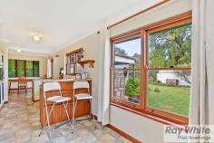  33 Kentwood Road Morphett Vale SA 5162 $299,000-$328,000 Perfectly located in this popular and convenient location, this beautifully presented solid brick home boasts excellent street appeal combined with a family friendly layout that will appeal to a wide range of buyers. This delightful home offers a separate entry hall, a spacious formal living area with gas heater, a formal dining room and three bedrooms. The functional kitchen is centrally located between the casual meals area and the family room, making it easy to entertain while preparing the family dinner. The three bedrooms are good sizes - all with ceiling fans and carpet. Conveniently located opposite to the bedrooms is the family bathroom boasting a bath tub, shower, toilet and vanity plus the bonus of a second toilet near the laundry. The family room has fantastic French doors that open out to the pergola and the backyard. Externally, the secure private grounds ensure enjoyment for all the family, with a spacious all-weather entertaining area overlooking the great size yard. A single drive through carport leads to the large garage/workshop with power, perfect for a tradie or the home handyman. Extra features include a split system air conditioner in the formal dine, internal access into the home from the carport, blinds on the front of the home and roller shutters on rear windows. Cuurrently tenanted to an amazing tenant who would love the opportunity to stay if an investor purchases the property. Contact Jackie for more details on the tenancy. Conveniently situated just moments from transport, schools, parks and local shopping. Please contact Jackie Scott from Ray White Port Noarlunga on 0409 090 959 for more information or to arrange an inspection. Proudly Presented by:- Ray White Port Noarlunga 2/32 Saltfleet Street, Port Noarlunga 5167 Ph: 08 8382 0029 Fax: 08 8326 1034 www.raywhiteportnoarlunga.com.au RLA 250556.. 