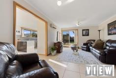  12 Marinka Court LATROBE TAS 7307 $395,000 Situated in Latrobe this beautifully presented home has it all. With a well-appointed as new kitchen and two living rooms this open plan home is ready for the whole family to enjoy. Offering a master bedroom with a spacious walk-in robe and en-suite and is complimented by two double bedrooms with built-ins. Exiting the dining room to the secure back yard you will find a neat and private entertainment patio area, manicured lawns, landscaped gardens and a 6m x 3m garden shed plus a single garage. For further information or Viewing call Phil Matthews.. 