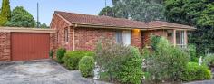  Unit 9/143-147 SPRINGVALE ROAD DONVALE VIC 3111 Eliminate the stress of moving into a home with a lengthy To-Do list by securing this fabulously updated single-level residence and enjoy the countless benefits that come attached. One such benefit is its immaculate presentation, with floors stylishly dressed with polished timber floorboards, walls freshly painted and an outstanding renovation to the family bathroom. Bedrooms are of a very generous and therefore comfortable nature; ducted heating, reverse-cycle air-conditioning and a secure single garage with rear access add further appeal. Nestled in a peaceful complex, this excellent first home, downsizing option or smart investment also boasts a fantastic location, which is only minutes away from Our Lady of the Pines Primary School, Carey Baptist Grammar, Tunstall Square shops, The Pines Shopping Centre, the Eastern Freeway/Eastlink and the popular Mullum Mullum Creek Trail. 