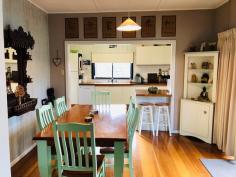  6095 South Gippsland Hwy Welshpool VIC 3966 $249,000 Located just on the edge of town with views to the hills behind and only minutes from boat launching. Extensively renovated throughout and set on an easy to maintain 730m2 with LU garage / workshop / studio and room for boat parking. Entrance hall with dado panelling. Living room with wood heater and RC/AC. Dining with polished hardwood flooring. Country kitchen with excellent storage and preparation area, overlooking outdoor entertaining area. 3 bedrooms – master walk of storage & RC/AC, central modernised family bathroom, laundry / utility room with separate w.c. North facing at the rear with fully fenced area for children and pets. Country character with so much appeal, just an easy walk to town. 