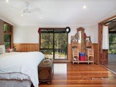  275 Corks Pocket Road Reesville QLD 4552 $730,000 This is the one you have been waiting for! Undoubtedly the most sought after land size and the hardest to find is the small acreage of 2-5 acres, well here it is but you'll need to be quick! * Private, peaceful location, 3.5 acres of bushland, open lawn, fruit trees & huge veggie garden all just 10 mins to Maleny * Spacious timber home features, polished floors, 3 beds, 2 baths, an office, huge covered decks & reverse cycle A/C * Master bedroom with ensuite and WIR enjoys tranquil views and access to the deck * Five car accommodation, caravan port, 3kw solar system plus mains power is an added bonus The open plan home features, polished timber floors, 3 bedrooms with built-ins, an office also with built in storage and a huge amount of space for entertaining on the decks. The master bedroom with ensuite and walk in robe enjoys tranquil views and access to the deck, ensuring your relaxation. In addition to the two car accommodation under the home there is also a 6x6 workshop with power and a carport for extra storage plus the huge caravan port with easy drive through access. Over 20,000 gallons of water storage. Save on your electricity bills with an impressive solar array in addition to mains power. Families will appreciate the convenience of a school bus service right to the driveway and the kids will revel in the space to play and run, there is even a cubby house! The owners have created a sense of space and privacy both in the home and around the property, but its time for the next adventure so you will benefit from all their hard work. Inspection is a must! All information contained herein is gathered from sources we believe to be reliable. However, we cannot guarantee its accuracy and interested persons should rely on their own enquiries.  