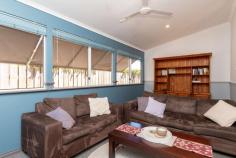  1/41 Taylor Road Cable Beach WA 6726 $359,000 Within a short walk to the iconic Cable Beach, this private and secure three bedroom, one bathroom freestanding villa is a fantastic first-home-buyer, lock and leave or investment opportunity. The villa features a spacious open-plan kitchen, dining and lounge area. It is low maintenance and includes a single carport with space for additional parking and a boat. Set amongst tropical trees the large decked verandah is ideal for entertaining. The thoughtfully designed kitchen is tiled and includes modern oven and stove-top, plenty of bench and cupboard space, an island bench and tiled splash-back. The living room, dining area, and bedrooms are carpeted and fully airconditioned throughout. Moving through the home, the three double bedrooms are good sized, and each has a built-in robe. The bathroom is well presented. High ceilings and an abundance of natural light give this home a breezy and spacious feel. The complex of 6 villa units is quiet and there is a small, fully fenced rear yard with well-established gardens. The back windows are equipped with external awnings. The villa is fully secured with krimsafe door screens and window shutters for shade and protection. This Taylor Road unit is close to popular primary schools, Broome Regional TAFE, a short drive to all amenities and of course, is situated right on Cable Beach. For further property details or to arrange a private inspection, please contact Lee Anderson on 0438 862 556 or email lee.anderson@raywhite.com • 	 Shire $2300pa approx • 	 Strata Levies $2973.60pa • 	 Water $1491.18pa • 	 Year Built 1998 • 	 Land Area 339sqm.. 