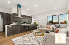  2/41 Thomson Street Maidstone VIC 3012 $699,000 - $750,000 ‘The Thomson Residences’ is Maidstone’s boutique development which focuses on quality and contemporary living all in a central location. This brand new 3 bedroom, architecturally designed home with its clever layout spoils you with 3-meter-high ceilings throughout and light filled, airy rooms. On entry you’re greeted by beautiful timber floors that guide you past 2 double sized bedrooms serviced by a central bathroom, separate toilet, and European laundry. The timber staircase continues to the upper level where you’re surprised by the size of the open plan, living area which includes the well-appointed large kitchen with a never-ending stone top island bench. Smoke mirror splash-back, stainless steel appliances and great storage make for easy living. The kitchen connects perfectly to the spacious dining and generous living area and leads to a sunny side balcony ideal for entertaining or relaxing. On this level you will also find the master bedroom with its own ensuite and study nook. Uniquely this home comes with its own huge private front garden facing Jackson St and own walkway to the secure rear carpark. Become part of this exciting residential community, located on a tranquil street only 8km from the CBD. Walk to public transport, cafes, parks, and schools. With Highpoint, Vic Uni and Western Hospital only minutes away. Please note No. 12 is also available and offers 3 bedrooms, 1 bathroom and 1 car spot in classic layout. Please see floorplan attached. 