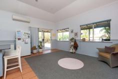  1/41 Taylor Road Cable Beach WA 6726 $359,000 Within a short walk to the iconic Cable Beach, this private and secure three bedroom, one bathroom freestanding villa is a fantastic first-home-buyer, lock and leave or investment opportunity. The villa features a spacious open-plan kitchen, dining and lounge area. It is low maintenance and includes a single carport with space for additional parking and a boat. Set amongst tropical trees the large decked verandah is ideal for entertaining. The thoughtfully designed kitchen is tiled and includes modern oven and stove-top, plenty of bench and cupboard space, an island bench and tiled splash-back. The living room, dining area, and bedrooms are carpeted and fully airconditioned throughout. Moving through the home, the three double bedrooms are good sized, and each has a built-in robe. The bathroom is well presented. High ceilings and an abundance of natural light give this home a breezy and spacious feel. The complex of 6 villa units is quiet and there is a small, fully fenced rear yard with well-established gardens. The back windows are equipped with external awnings. The villa is fully secured with krimsafe door screens and window shutters for shade and protection. This Taylor Road unit is close to popular primary schools, Broome Regional TAFE, a short drive to all amenities and of course, is situated right on Cable Beach. For further property details or to arrange a private inspection, please contact Lee Anderson on 0438 862 556 or email lee.anderson@raywhite.com • 	 Shire $2300pa approx • 	 Strata Levies $2973.60pa • 	 Water $1491.18pa • 	 Year Built 1998 • 	 Land Area 339sqm.. 