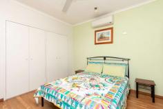  3/10 Bagot Street Djugun WA 6725 $270,000 Set within the highly sought-after Kingfisher Apartments, this well presented two-bedroom ground floor apartment is an ideal opportunity as a full-time or part-time Broome escape. Walking distance to Chinatown and only minutes to the Paspaley Shopping Centre, airport and nearby cafes, the central location screams convenience. The spacious apartment has a large open plan living and dining space and modern kitchen - all tiled throughout, keeping it cool in summer and easy to maintain. The two good sized bedrooms each have built-in wardrobes and wood panel vinyl flooring. A large and recently renovated bathroom completes the interior. The space is airconditioned throughout and has security screens to all windows and doors. Outside you'll find an appealing fully fenced outdoor area with paved under cover patio and neat grass and gardens. At the front of the property, there is an undercover carport and a good-sized lockable storeroom. With all its practical, easy-care attributes and convenient location, this wonderful property would suit a host of different buyer demographics. From first home buyers to downsizers, FIFO workers to busy professionals or investors, this property is sure worth a look! For further property details or to arrange a private inspection please contact Lee Anderson on 0438 862 556 or email lee.anderson@raywhite.com. • 	 Shire $2200pa • 	 Water $1463.13pa • 	 Year Built 1998 • 	 Strata & Insurance $3983pa • 	 Land Area 215sqm.. 