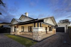  33 Alpha Road Prospect SA 5082 $1,850,000 - $1,950,000 Inspections strictly by private appointment only. Please contact Marina Ormsby on 0488 183 521 for viewing times. With a façade that is defined by irresistible period style, this Enoki designed totally refurbished Gentleman's Bungalow delivers unrivalled appeal in a desirable Prospect location. Set on a generous allotment of over 1000sqm (approx.) retaining classic stonework and a tessellated return verandah providing just a hint of features from its era. Introduced by an L-shaped hall revealing a world of contrast and style. American Oak floors, a spider pendant light, carriage doors to the games room, well proportioned dreamy bedrooms – the master features a generous walk-in robe and lavish ensuite bathroom with smoke glass shower screen and black porcelain his-and-hers basin. The impressively proportioned living room is open and airy – an exciting space that's made for everyday living and entertaining alike. Gourmet kitchen with Falcon dual electric oven and gas hotplate, American Oak bench, a dual IT work station, a built-in bar area and adjacent scullery / laundry ensuring every day utilities are at your finger-tips. Custom black steel glazing floods this area with natural light and opens out to create a seamless flow for indoor and outdoor living. The vine covered pergola is well serviced by built-in rotisserie and gas plate BBQ plus wood pizza oven is yours to enjoy while overlooking the in-ground solar heated mineral pool. A stunning and unique home extended with practicality in mind dynamically styled for today's modern lifestyle. Positioned in this dress-circle location where you are strolling distance of the entertainment scene, Prospect Oval, parks and playgrounds, North Adelaide and the CBD - an opportunity not to be missed. - Secure electric gate, intercom, camera and security - Rain chains - Designer light fittings throughout - Custom cabinetry throughout - Built-in robes and feature shelving in bedrooms 2 and 3 - Main bathroom features imported French freestanding bath, marble floors and double porcelain basin - Custom laid traditional Winkleman tiles - Scullery/laundry with 6.9m bench - Garage with auto roller door All information provided (including but not limited to the property's land size, floor plan and floor size, building age and general property description) has been obtained from sources deemed reliable, however, we cannot guarantee the information is accurate and we accept no liability for any errors Specifications • 	 3 Beds • 	 2 Baths • 	 3 Car Spaces • 	 Land area is 1003sqm.. 