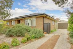  8 Darlot Place Kambah ACT 2902 $315,000 NEW LISTING! North-West facing, three bedroom ensuite home, in a very sought after location. Close to schools, shops, public transport and so much more! Entry to the property is via a formal entry way, with open dining and spacious living area, containing plenty of natural light throughout. The kitchen has loads of cupboard and bench space, fitted with electric hotplates and oven.   The master bedroom boasts built-in-robes and ensuite. Bedrooms two and three are very generous in size with bedroom two boasting a built-in-robe. Original well maintained bathroom with a separate toilet. Includes reverse cycle heating and cooling, ducted gas heating, along with ceiling fans in the living and master bedroom. Plenty of storage, including in the hallway and under the house. The laundry is located at the rear of the house, leading to the large patio with beautiful, low maintenance gardens. Secure colour bond fenced gate and a double garage! Features Include: • Three large bedrooms • Ample living space • Large kitchen with elc cooking • RC/AC • Ducted gas heating • Double garage • Approx 124m2 living • 676m2 Block • GREAT LOCATION! Features • 	 Ceiling Fans • 	 Central Gas Heating • 	 Dining Room • 	 Dishwasher • 	 Entrance Hall • 	 Family Room • 	 Fencing • 	 Garden Shed • 	 Mountain Views • 	 Outdoor Entertaining Area • 	 Reverse Cycle a/c.. 