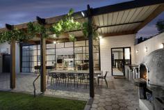 33 Alpha Road Prospect SA 5082 $1,850,000 - $1,950,000 Inspections strictly by private appointment only. Please contact Marina Ormsby on 0488 183 521 for viewing times. With a façade that is defined by irresistible period style, this Enoki designed totally refurbished Gentleman's Bungalow delivers unrivalled appeal in a desirable Prospect location. Set on a generous allotment of over 1000sqm (approx.) retaining classic stonework and a tessellated return verandah providing just a hint of features from its era. Introduced by an L-shaped hall revealing a world of contrast and style. American Oak floors, a spider pendant light, carriage doors to the games room, well proportioned dreamy bedrooms – the master features a generous walk-in robe and lavish ensuite bathroom with smoke glass shower screen and black porcelain his-and-hers basin. The impressively proportioned living room is open and airy – an exciting space that's made for everyday living and entertaining alike. Gourmet kitchen with Falcon dual electric oven and gas hotplate, American Oak bench, a dual IT work station, a built-in bar area and adjacent scullery / laundry ensuring every day utilities are at your finger-tips. Custom black steel glazing floods this area with natural light and opens out to create a seamless flow for indoor and outdoor living. The vine covered pergola is well serviced by built-in rotisserie and gas plate BBQ plus wood pizza oven is yours to enjoy while overlooking the in-ground solar heated mineral pool. A stunning and unique home extended with practicality in mind dynamically styled for today's modern lifestyle. Positioned in this dress-circle location where you are strolling distance of the entertainment scene, Prospect Oval, parks and playgrounds, North Adelaide and the CBD - an opportunity not to be missed. - Secure electric gate, intercom, camera and security - Rain chains - Designer light fittings throughout - Custom cabinetry throughout - Built-in robes and feature shelving in bedrooms 2 and 3 - Main bathroom features imported French freestanding bath, marble floors and double porcelain basin - Custom laid traditional Winkleman tiles - Scullery/laundry with 6.9m bench - Garage with auto roller door All information provided (including but not limited to the property's land size, floor plan and floor size, building age and general property description) has been obtained from sources deemed reliable, however, we cannot guarantee the information is accurate and we accept no liability for any errors Specifications • 	 3 Beds • 	 2 Baths • 	 3 Car Spaces • 	 Land area is 1003sqm.. 