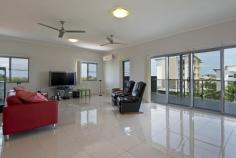  Level 5 8/6 Mangola Court Larrakeyah NT 0820 $650,000 This stylish and sophisticated apartment is located on the top floor of this complex and is the only apartment on this level. Step out of the lift to your own private entry. It is part of a boutique complex of only 8 apartments. Nestled in a leafy side street only minutes from the heart of the city and the restaurants of Cullen Bay. The fully tiled and air conditioned apartment is sleek in design. The contemporary kitchen has seamless stone bench tops, quality appliances and ample cupboard space that will delight the most fastidious chef. A large balcony, where you have views of the harbour and Darwin's fabulous sunsets, flows from the huge open plan living area. The grand master bedroom has a generous walk through robe into the his and hers en- suite. With the dual vanity and double shower no-one ever needs to wait. The en-suite and main bathroom are sleek and timeless. The main bathroom, also with dual basins, is easily accessible to the two remaining bedrooms. An office area and large internal laundry complete the apartment. Downstairs is a lock up storeroom and two undercover car parks. Walk to the famous Mindil Beach markets and city nightlife or just relax at home in the plunge pool. This apartment is currently tenanted so makes an ideal investment or invest now and move in later. Call Annette to arrange an inspection. 