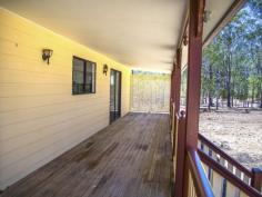  595 WILLIAMS ROAD BENARKIN QLD 4314 $249,000 This 2 bedroom home with a new kitchen, has built-ins & ceiling fans , with the main bedroom opening onto the front verandah. The new carpet & vinyl matches up with the freshly painted areas, as well as an air con for summer , and a wood heater for winter. The roomy bathroom has a seperate bath & shower. The property has 2 road frontage, solar power going into the grid, fenced, a carport, double lockup garage, set on steel stumps, tank water, and set on approx. 5.5 acres. Don't miss out, come & have a look. 