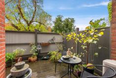  44 Cornish Lane Kensington VIC 3031 Nestled amongst the charming laneways of Kensington Banks with numerous parks just moments away, this stylish three-bedroom townhouse will surprise and delight with its space and options. Low-maintenance and ready to enjoy, the ground floor features a bright open-plan living hub with polished timber floors and a sleek, well-sized kitchen, complemented by a private full-width deck for relaxing at home or entertaining alfresco-style. ● Spacious north-facing townhouse ● Huge master bedroom with ensuite ● Courtyard deck and first-floor terrace ● Excellent position in a tranquil pocket The first floor comprises all three generous bedrooms, including the sweeping master with ensuite, a shared undercover terrace off the second and third and a central family bathroom with separate shower and bath. Other key features include a huge attic, full-size laundry and powder room, split system heating/cooling and automatic garage. Easy, stylish living close to Kensington/Sth Ken stations, Racecourse Road, Macaulay Road village shops and cafes, Flemington Racecourse and Maribyrnong River trails. The information about this property has been supplied to us by the property owner, while we have no cause to doubt its accuracy, we provide no guarantee. We cannot attest to the functionality of any fixtures, fittings or inclusions to the property. Land and apartment dimensions and floor/site plans are supplied by third parties. Typing mistakes, omissions, transposing can occur, we provide to assist but make no representation. Buyers must carry out their own due diligence.. 