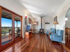  6 Ocean View Road Mount Mellum QLD 4550 $899,000 Delightful double story Queenslander set high on Mount Melum with expansive ocean views. Cool Mountain Breezes (240 meters above sea level). Down stairs has high ceilings and slate floors throughout. Plantation blinds and cedar french doors opening to morning sun on the easterly patio. 3 bedrooms opening to patio Kitchenette-full bathroom- sep toilet- Laundry. Saltwater Pool. 2 car garage close by. Up Stairs Via a formal entry and central staircase to open plan dining lounge. Generous separate kitchen with stone bench tops, gas cooktop and open pantry area. Polished hardwood timber floors, high ceilings. Most rooms flow out to the outdoor verandahs and take in scenic ocean views. Spacious master bedroom also opens to the views, second bathroom and toilet. Office plus a reading room adjacent to the lounge room. Views to Cape Moreton across Bribie Passage and also across AURA estate to Caloundra. House designed/built by Garth Chapman who specialises in Queenslander Style homes. Outside Fully terraced gardens, Lawns and Shrubs. A wide driveway leads down to 2 car lockable garage with electric roller door adjacent to front patio Many ornamentals and fruit trees ( lots of good soil and mulch brought in to create the gardens and lawns) Many extras include: Security Screen doors - Split Cycle air con in main bedroom and lounge. Wood burning fireplace in lounge, recessed lighting. Hard Stand Parking for caravan access to 2 kilowatt solar power and solar hot water Direct hot water from solar tank on roof to kitchen tap Views from Cape Moreton -Bribie Passage- Arora Estate to Caloundra. Upstairs Verandas front and back Downstairs Patio front and back. 40k ltr in ground tank at house and 10k ltr at shed for garden and extra storage. Standard septic and grey water system. Dual access to the rear of the property. Hardstand area adjacent to the house and also outside shed, room for Caravan and boat. Shed wired 240 volt/ 2kw solar system on the roof feeding back into the grid. 2 car lockable garage with electric roller door adjacent to front patio. Solar HWS on roof with direct link to kitchen sink. This established Colonial style home presents beautifully and has all the modern requirements for today's lifestyle. Providing comfort and convenience with wonderful airy rooms and magnificent views to the ocean. A quality home for the discerning buyer. Both Maleny and Landsborough are just 10 minutes away, 30 minutes to Sunshine Coast beaches and one hour Brisbane Airport. Call to inspect. Geoff Wells 0418787060.. 