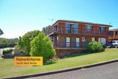  1 QUARRY STREET SOUTH WEST ROCKS NSW 2431 $550,000 High Set Location, corner block with northerly aspect, plenty of room to build a large garage or simply having the extra open space to park those boats or caravans. This double brick and brick veneer home was built by a renowned local builder who was well known for his attention to detail and quality of work. Three bedroom design, lounge room / living area, full length verandahs, huge rumpus room downstairs (or forth bedroom) with lockup garage, second shower and toilet. This property has plenty of potential located on the corner of Ocean Street and Quarry street which allows for a feeling of openness as you only have neighbours on 2 sides. Inspection is strictly by appointment. 
