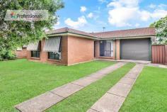  129 Colebee Crescent Hassall Grove NSW 2761 First home buyers start your adventure here with this 3 bedroom brick veneer home situated in a highly desirable part of Hassall Grove. *New carpet in living area and bedrooms *Main with built-in robe *Gas kitchen breakfast bar and dining area *Freshly painted throughout *3 way bathroom *Split system air conditioning *Carport behind roller door and drive-thru access to the backyard *Alarm system *Nicely set on 450 sqm approx. *A good investment also with rent return of up to $450 pw Centrally located to everything with easy access to the M7, Marsden Park Business Park and Plumpton Market Place. Safe walking distance to St. Clare's Catholic High School, Hassall Grove Public School, Richard Johnson Anglican School, local public transport direct to Mt Druitt and Blacktown train stations and Hassall Grove Plaza which boasts chemist, doctors and all the basic amenities. 