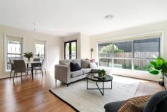  42A Whitby St Brunswick West VIC 3055 $1,099,000 Perfectly located in a super quiet location in highly sought after Whitby Street this two storey home is a short stroll to fabulous Gillon Oval, Clifton and Gilpin Parks where you can exercise or spend a sunny day enjoying a picnic with friends or walking the dog. A house size townhouse approximately internally approximately 155.7 sqm including garage and on a land size of approximately 180 sqm this home is larger than most terrace houses. With public transport and shopping facilities also a short walk away including renowned local hot spot Postmistress at the end of the street, you will be spoilt for choice and ready to enjoy a life of hassle free convenience. The location is simply brilliant. They also don't build them like this anymore this twelve year old brick and lightweight construction townhouse features a spacious and well considered floorplan. The ground level features a wide, open plan living room leading to a private north facing sunny courtyard with deck. Plus the combo of a clean and modern, family kitchen and north facing double French doors and huge windows for warm and inviting entertaining. In addition the ground floor features an ideal and highly sought after master bedroom with bathroom perfect for separate living zones for families, downsizers and share accommodation. Upstairs features two big bedrooms with built in robes, a bathroom with bath, loads of storage, it is spacious and full of light. Further there is garage parking and an adjoining further off street park for total convenience. This fabulous home offers the discerning buyer a super home entry point into one of the inner-north's most coveted locations. Inspect to be impressed. 