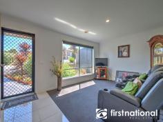  Unit 9/11 Hawk Ave Pakenham VIC 3810 $385,000 - $415,000 Located on the North side of Pakenham is this low maintenance property which offers an affordable and attractive opportunity for an investment, first home or scale-down opportunity. The home comprises of three generous sized bedrooms with built in robes, central main bathroom, open plan living zone with combined meals area and a well-appointed kitchen which features stainless-steel appliances, ample storage and convenient breakfast bar. Forward facing to the home is a formal living area. Outside welcomes a private paved courtyard which can be further enhanced with a pergola or simply enjoy as is. Additional benefits include ducted heating, split system air conditioning and remote double car garage with internal access. This home will not be around for long, so don’t miss out on the opportunity to make it yours! 