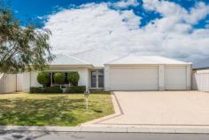  8 Claymore Loop Dalyellup WA 6230 $415,000 Immaculate Dale Alcock Built family home. FEATURES INCLUDE: - Double doors to the entrance passage - Massive master bedroom with shutters to the windows great for those shift workers and large walk in robe with door - Luxury ensuite with shutters to windows, separate bath, shower and separate toilet - Large closed off theatre room with double doors and ample power points - Open plan living area with easy care wood look laminate flooring, gas point and ducted reverse cycle air conditioning throughout - Central kitchen which overlooks the living and alfresco areas, with walk in pantry, island bench with breakfast bar, dishwasher, stainless steel 900mm appliances and ample storage space with overhead cupboards - Three bedrooms all with double door robes, two with one mirrored door each to the robe and the other bedroom with TV and internet connection points - Bathroom with quality vanity cupboard, bath recess and shower with separate toilet to the passage - Laundry with built in trough, cupboards and bench space and extra storage with walk in linen to the passage - Great alfresco under main roof - Low maintenance lawns and gardens, all reticulated - Triple garage all with auto doors and drive through access, with space for a car or boat to the rear enclosed yard - Currently tenanted until September 2021 at $390 per week Contact Ian Penny to view on 0417 909 253. FEATURES: • 	 Air Conditioning • 	 ALFRESCO • 	 BBQ • 	 Built-In Wardrobes • 	 Close To Schools • 	 Close To Shops • 	 Close To Transport 