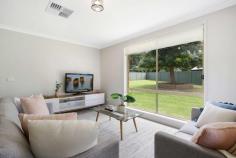  26 Orchard Way Lavington NSW 2641 $475,000 Featuring the neatest of properties, in the most ideal location, with new floor coverings, window furnishings, bathrooms plus fresh paintwork throughout, you will instantly feel at home here. Comprising three bedrooms inclusive of built in robes plus a study or a fourth bedroom, positioned close to the master suite, this would be the perfect nursery! The main bedroom has a walk in robe and a brand new ensuite. The formal lounge is also positioned in this zone of the home, a great space to curl up and relax with a glass of wine and a good book! Ducted heating and cooling ensures comfort all year round. The bathroom is also completely renovated, ready for you to be the first to soak in the bathtub. The laundry and toilet are separately appointed. Spacious open plan kitchen, dining and living area flows aimlessly to the impressive outdoor entertaining area. The kitchen is equipped with plenty of storage and bench space with a gas cooktop. Outdoors, there is a double garage under roofline, with the convenience of remote access and also a roller door to access the yard, plus double side gates leading into the spacious secure yard. Lush green grass, provides plenty of space for the kids to play and offers ample room to build a shed or pool (STCA) if you desire or to securely store a caravan, boat or trailer. You'll host plenty of events from the alfresco area, a great place to enjoy backyard BBQ's! Perfectly positioned on approximately 859m2 block, close enough to walk the kids to the Lavington Public School and beautiful parklands with all of it's wonderful natural flora and fauna and superb walking trails - Your new relaxed lifestyle awaits and we're confident this fresh and fabulous package will impress! FEATURES: • 	 Air Conditioning • 	 Built-In Wardrobes • 	 Close To Schools • 	 Close To Shops • 	 Close To Transport • 	 Garden. 