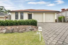  51 Jimmy Watson Dr Woodcroft SA 5162 $445,000 - $465,000 Located on the northern boundary of the popular suburb of Woodcroft in the south of Adelaide, close to Reynella East College, Tangari Regional Park and the Vines Golf Club, this 2002 built courtyard home is expected to attract strong buyer attention and to not be on the market for long. First homebuyers, investors, upsizers and downsizers are all expected to feel that this home could well suit all their needs for many years to come. The main features of this home are:- * 3 bedrooms (all with ceiling fans); * 2 bathrooms; * ducted r/c air conditioning; * 2 living areas; * open plan kitchen, meals and family area; * outdoor entertaining area with gable pergola; * 3.5 kw solar power system (14 panels); * outdoor deck; * double garage with auto panel lift doors and internal access; * small garden shed; and * low maintenance lawn and gardens. Contact Mike to register your interest in this property and to enquire about the first viewing opportunity. 