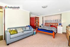  6 Evenstar Place St Clair NSW 2759 This large brick home is situated on a 576 sq metre block in a location of convenience that is perfect for a family looking to settle into a quiet street close to local shops and schools. Features include: * 5 Bedrooms. Built in wardrobes to 4 bedrooms, 5th bedroom could also be used as another living area. * Master bedroom with en-suite * L shaped lounge & dining room, with a heater, split system air conditioning and bar area * Large dining room off the kitchen * Spacious Galley kitchen with plenty of cupboard space, electric appliances and dishwasher * 3 way bathroom with separate bath and shower * Covered entertaining area in the backyard and low maintenance yards with a easy care grassed area * In-ground swimming pool * Single lock up garage and space for another 2 cars on the driveway Currently Tenanted at $550 per week. If you are looking for a great investment or a large house that you want to renovate to your liking then look no further, this is the house for you!! 