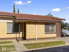  1/2-4 Berkeley Street Cheltenham SA 5014 First National Lewis Prior takes pride in presenting this property to the market. This well presented single storey homette allows affordable entry to the property market for first home buyers, retirees or investors seeking to capitalise on the vibrant rental market. Positioned with easy access to train, bus and St Clair Shopping Centre the homette is ready for you to simply move in and enjoy. Offers 2 bedrooms with built in robes and new carpet, good sized lounge with new timber style flooring, lovely kitchen with pantry and dishwasher. In the rear yard is a paved patio, toolshed plus there is the essential lock up garage. Make your move today! To ensure your ‘Peace of Mind’ we have enhanced our inspection procedures in line with Government Health recommendations, for the protection of our valued staff, purchasers, sellers and general public.   We welcome your enquiry and encourage you to make a personal appointment to inspect this property at a time that suits you.   Upon your request for an inspection, there will be a few questions asked and then an individual time will be arranged for your viewing.   For more information on this property or to Find Out What Your Home Is Worth . . . FREE, please contact Brett Lewis or Paul Harris.. 