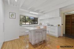  30/124 De Burgh Street Lyneham ACT 2602 $599,000+ **Although restrictions have lifted please remember COVID-19 guideline rules. It is requested that attendees sign in using Check in CBR app with the displayed QR code at this property. Social distancing is to be respected.** Positioned in Chalet Court, in an ultra-convenient & superb location, this 3 bedroom 2-storey townhouse backs cycle paths linking you to the City and the rest of the Inner North. This home has been refreshed throughout with a renovated kitchen, updated bathroom and most recently with new paint throughout. The lower level lends itself to all your entertaining needs with a large open plan living/dining area, powder room and laundry, huge kitchen with breakfast bar, complete with wrap around front and rear courtyards with established native plants perfect for entertaining. On the upper level enjoy 2 spacious bedrooms plus a study each with a leafy outlook and the main bathroom with bathtub. Location is key here! Entry level buying into the Inner North with close distance to all the popular hubs of Lyneham, O’Connor, Braddon and the City. Property features: 3 bedroom (or 2 bedroom + study) townhouse Wrap around courtyard with huge potential to create a sanctuary Instant gas hot water Carport with additional lockable storage Backing cycle paths Large open plan living area Renovated kitchen with stainless steel appliances, stone benchtops and breakfast bar Updated bathroom with bathtub Close proximity to the City, Lyneham Shops, main arterial roads and easy access to the Light Rail.. 