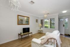  4/20 Dominion Circuit Forrest ACT 2603 $720,000 This affordable and stylish single-level townhouse is a short stroll to Manuka and Kingston Village precincts, both of which are well known for their culinary delights and stylish boutiques; whilst it is also only a short walk from Lake Burley Griffin and local park-lands. This unique home exudes cottage charm the moment you walk through the front gate, with its well-established and attractive gardens. The light filled, open-plan living and dining areas also create a sense of space and you will delight in the comfort and security offered by your home. The main bedroom provides ample cupboard space with direct access to the large two-way bathroom. Additional features include built-in robes in the second bedroom, lock-up garage, electric heating/cooling and additional courtyard/utility space in the rear of the property. This home offers a low-maintenance lifestyle choice with security and is located in peaceful surrounds, yet within easy access of the popular inner-south chic lifestyle precincts. It is ideal for the over 50s, situated in a boutique complex (being only one of five), with minimal outgoings. EER2 Features: • Convenience of walking distance to Manuka & Kingston • Secure single level living • Easy maintenance • Low outgoings • Electric cooking and dishwasher • Quiet location.. 