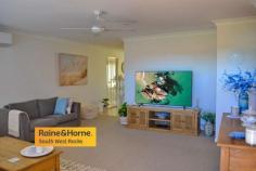  6/87-95 MITCHELL STREET SOUTH WEST ROCKS NSW 2431 $489,000 In as new condition, with not a thing to do, is this beautifully presented three bedroom, two bathroom villa. Very private and quiet at the rear of the complex on offer is the very best of low maintenance living. Features include new carpets, paint, blinds, curtains, dishwasher, led downlights and ceiling fans. With air-conditioning, auto garage door, abundant storage, two private courtyards, brand new hot water system, crimsafe screens and no grass to mow this 'Rockleigh Gardens' residence awaits your arrival. Your inspection is recommended to appreciate the quality this villa has to offer. 