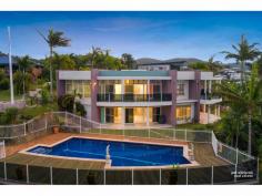  31 Pacific Drive Pacific Heights QLD 4703 $1,100,000  What a Sensational 2723m2 Location ! Location ! – in the Heart of Beautiful Pacific Heights – on the Exciting Capricorn Coast – perfectly positioned at the crest of a quiet cul de sac & showcasing Breathtaking Ocean, Island & Panoramic Views. As you arrive at this Fabulously Designed Home & Property – you will feel the wonderful tranquility, freedom, spaciousness & serenity – like you are ”Living on Your Very Own Planet”. When you step inside, you will truly appreciate the Amazing Ambience throughout, created by the fact that Virtually Every Room has at Least One Curved Wall & Virtually Every Room has an Ocean, Pool or Panoramic View . Showcasing on the Top Level – Views Views & More Views -PLUS – – A Stunning Foyer with Fabulous Vaulted Ceilings & a Grand Chandelier – Step up to the Wonderful Open Plan Living, and Formal & Informal Dining Areas. – Fantastic Family Kitchen – flowing perfectly out to the Patios – where you can enjoy entertaining your family & friends – anytime- day or night. – Spacious Master Bedroom with WIR & superb Ensuite PLUS Good Sized 2nd bedroom – Big Laundry, Powder Room & 2 Car Garage completes the Top Level Showcasing on the 2nd Level – via the Beautiful Curved & Tiled Staircase – – More Views Views Views – Huge Open Plan Living & Dining – 2nd Kitchen offering lots of good storage – 2 Big Tiled & Built in Bedrooms – Very Unique Bathroom, Fantastic Shower & Powder Room – Outside Patios – Lots of Room to Entertain, or Relax & Enjoy Family Funtimes Step outside to the Sensational, Cool, Inground Pool, beautifully surrounded by Lush Tropical Foliage, Shrubs & Palms creating a “Resort Style Lifestyle” – just brilliant for You & Your Family. SO MUCH MORE ON OFFER ! PLUS – Only a short drive down to Farnborough Beach, Yeppoon CBD & the many Cafes, Restaurants & Coffee Shops, along the Beach Front from Yeppoon – right along the Stunning Capricorn Coast . BE QUICK TO ARRANGE YOUR VIEWING NOW ! SIGN THE CONTRACT TODAY ! 