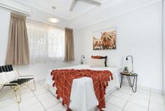  19/8 Dinah Court Stuart Park NT 0820 $450,000 Stylish inner-city living is a dream in this executive ground-floor apartment that showcases stunning views of Darwin Harbour and the CBD. The apartment is superbly presented throughout with premium appointments, and the large alfresco terrace provides plenty of low-maintenance entertaining space. You'll also love this exclusive cul-de-sac setting between Tipperary Waters Marina and Dinah Beach, and less than five minutes to Darwin CBD. Bright water views from the wrap-around alfresco terrace and living/dining area Living/dining area in modern white captures abundant natural light Quality kitchen with granite bench tops and a large breakfast bar Kitchen also features a stainless steel oven, dishwasher recess and overhead cabinetry Immaculate main bathroom with floor-to-ceiling tiles and large shower Master bedroom features a walk-in robe through to a spotless modern ensuite Light-filled second bedroom features a mirrored built-in robe Split-system air conditioning and modern white floor tiles throughout Internal laundry facilities add convenience; ceiling fans throughout Under-cover parking for two cars in secure, gated complex Modern, low-maintenance living is at its best in this stunning water-view ground-floor apartment that is set in a prime end position of a sought-after complex. The spacious open-plan living/dining area flows onto the covered patio through wide sliding doors for seamless alfresco living, and the large wrap-around courtyard with deck takes full advantage of this stunning harbour-side setting. You'll love the quality chef's kitchen that will impress with modern cabinetry, premium granite bench tops and space to put in a dishwasher. There is a walk-in robe and modern ensuite to the light-filled master bedroom, and the second bedroom features a generous mirrored built-in robe. Split-system air conditioning and ceiling fans throughout will keep you cool all year, and floor tiles in modern white ensure no-fuss, low-maintenance living. Internal laundry facilities add convenience, and covered parking is provided for two cars in the secure, gated complex. Properties in this sought-after Stuart Park location sell fast. FEATURES: • 	 Air Conditioning • 	 Built-In Wardrobes • 	 Close To Shops • 	 Close To Transport • 	 Secure Parking • 	 Terrace/Balcony 