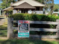  27 Blackbutt St Blackbutt QLD 4306 $300,000 This spacious 3 bedroom timber home is set on steel stumps, with polished timber floors & a front deck to take in the morning sun. The modern kitchen is well set out & ready to cook up a feast . You have a spa set up under a Balinese hut , to enjoy & relax in , a wood heater , ceiling fans , 3 reverse cycle air con's, town & tank water, fully fenced, garden shed, ride on mower, garden's & a carport. It is set in a convienient location , backing onto large blocks . 