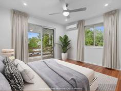  Depending on the time of day and weather outside, you can choose to host guests on the sunny rear deck overlooking the expansive fenced backyard or gather on the large covered front balcony with views over the street. All three bedrooms are also housed on this upper level including the air-conditioned master while each bedroom offers a built-in robe and easy access to the bathroom. A separate bath, shower and toilet are perfect for the hustle and bustle of busy family life and eager renovators could look to update the bathroom and create a sleek and stylish haven. Be sure to check out this prime block of Corinda real estate for sale  before it is too late. 